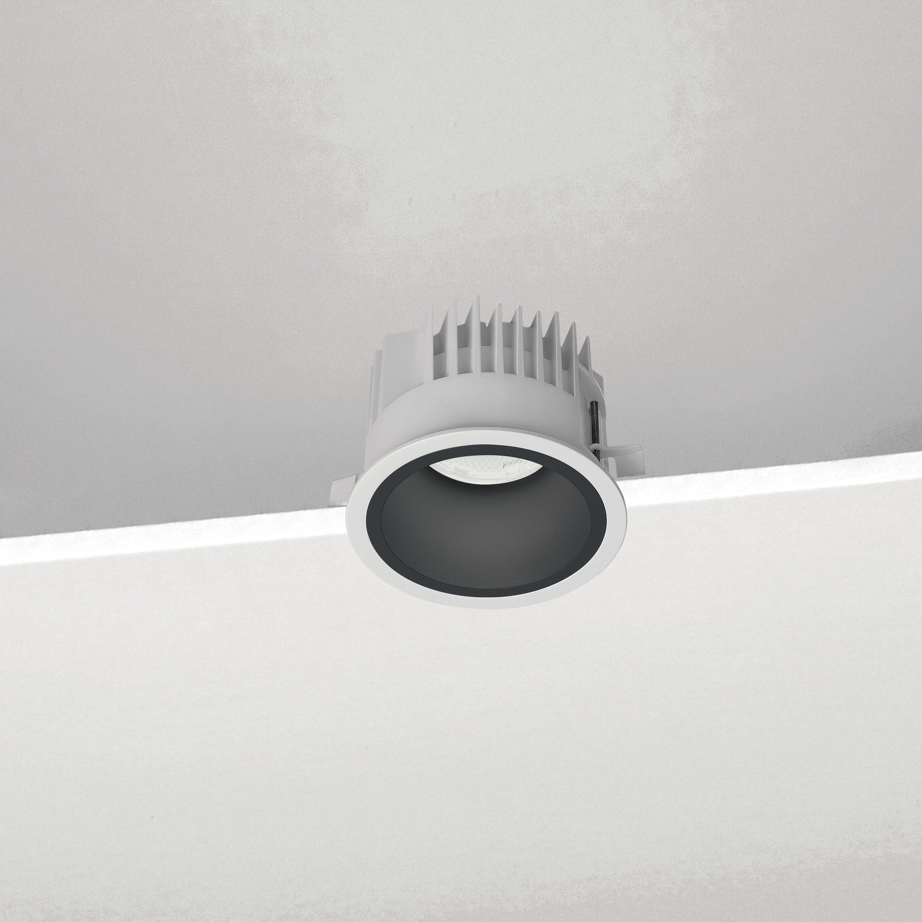NOBILE ITALIA - NOBC1R/F/3K13/B1 INC. D.100 TONDO 13W 3K NE ON-OFF IT
