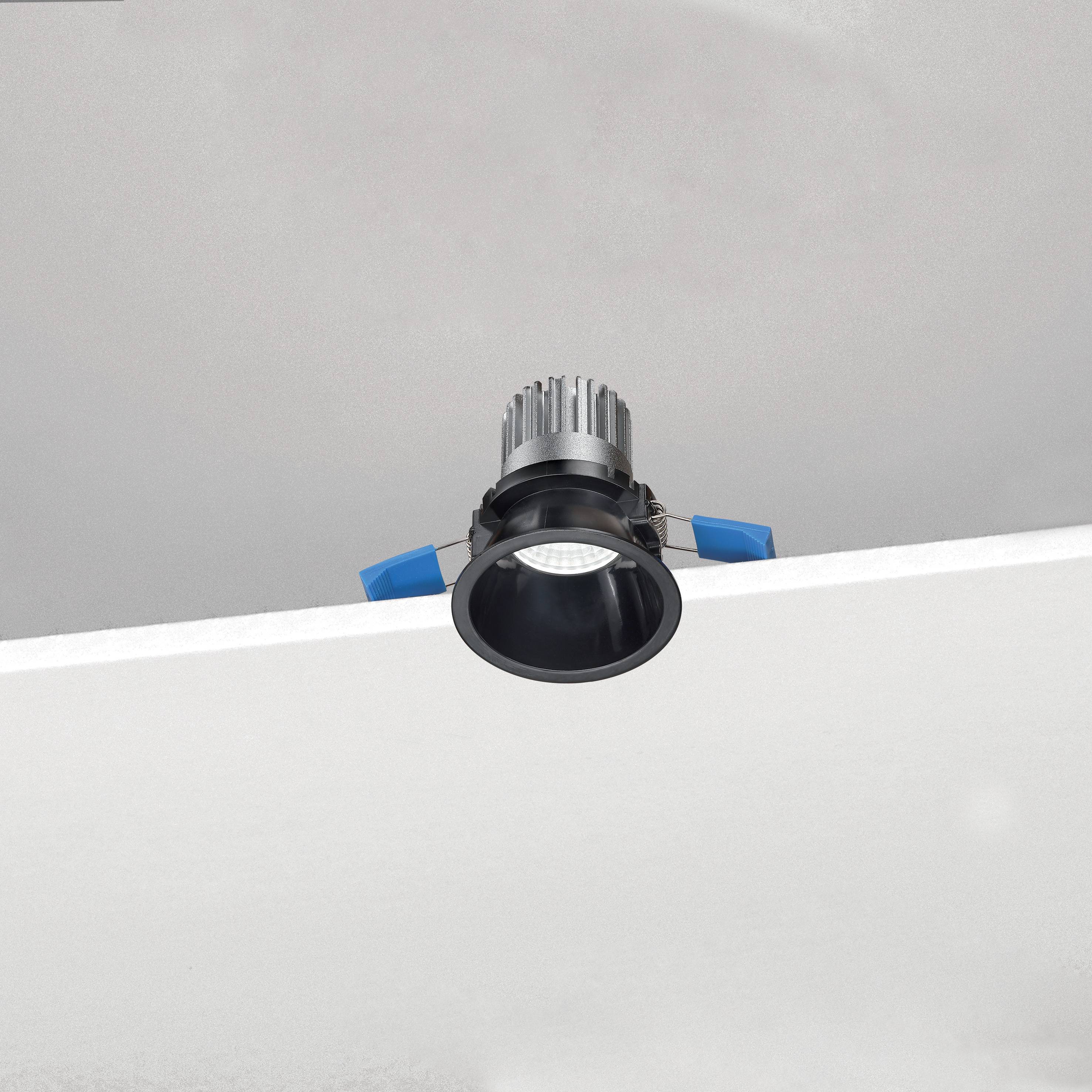 NOBILE ITALIA - NOBD1R/55/3K/B2 INC.FISSO TONDO 8,5W 3K NE PUSH/DIM1-10V