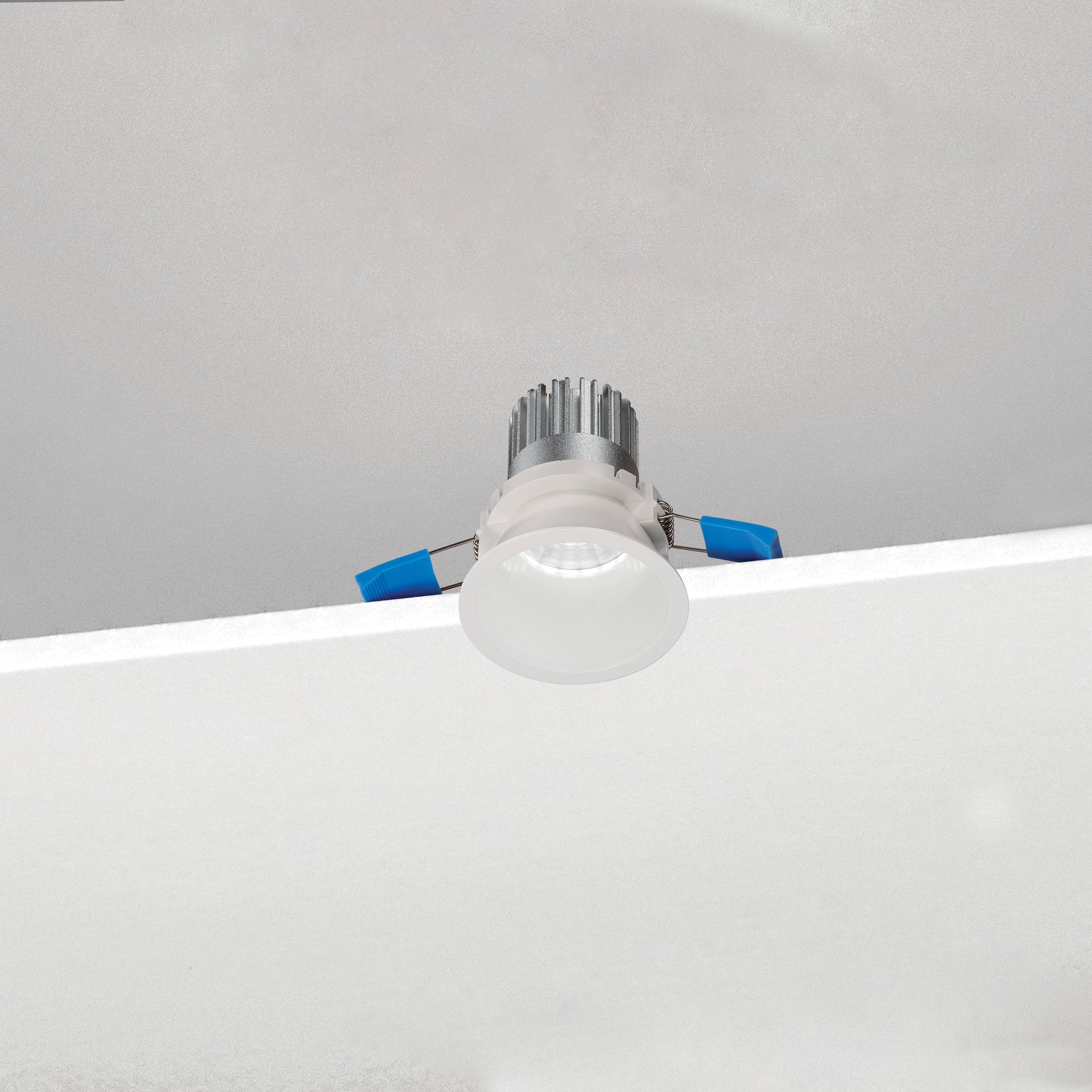 NOBILE ITALIA - NOBD1R/40/3K/W2 INC.FISSO TONDO 8,5W 3K BI PUSH/DIM1-10V