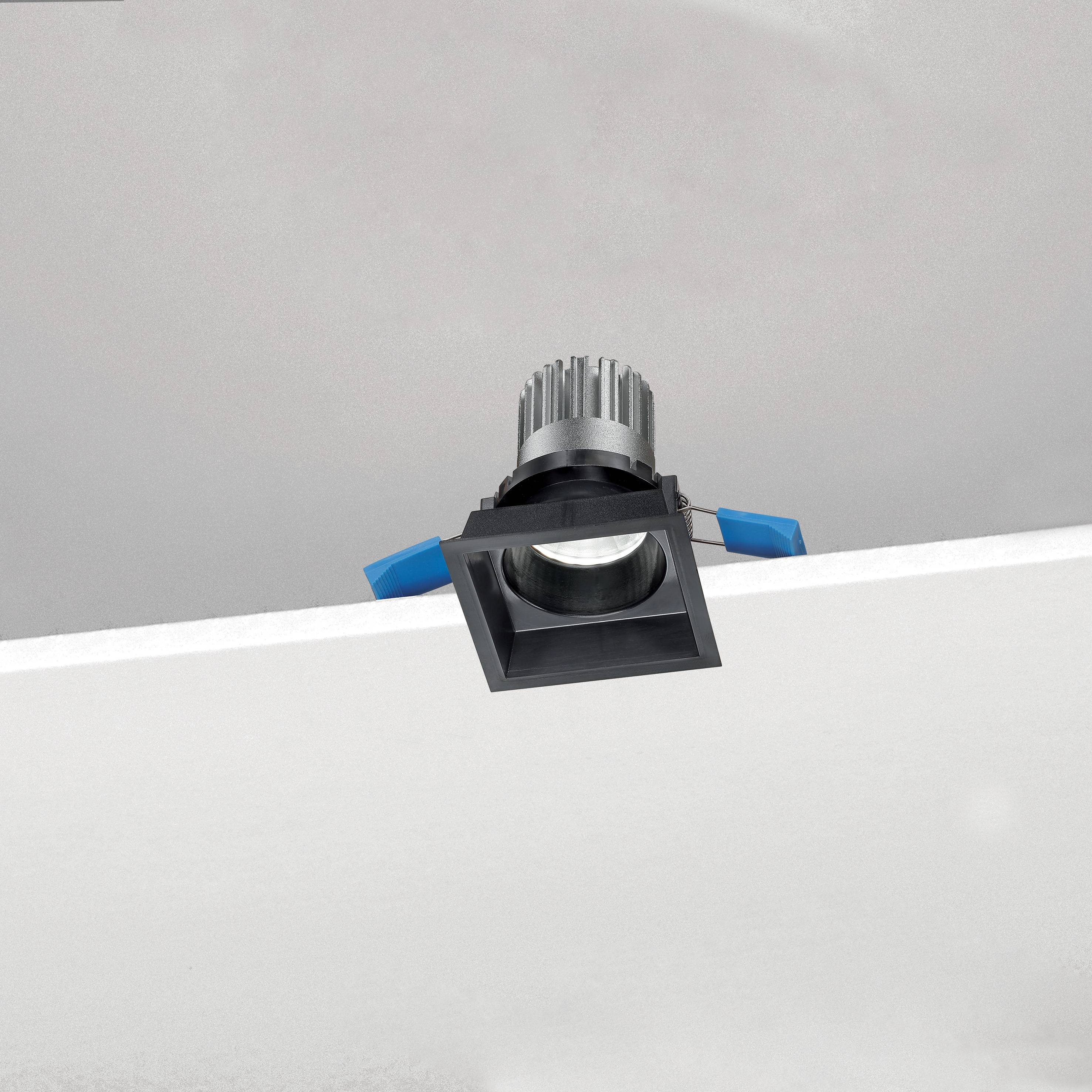 NOBILE ITALIA - NOBD1S/20/4K/B1 INC. FISSO QUAD. 8,5W 4K NE ON-OFF IT