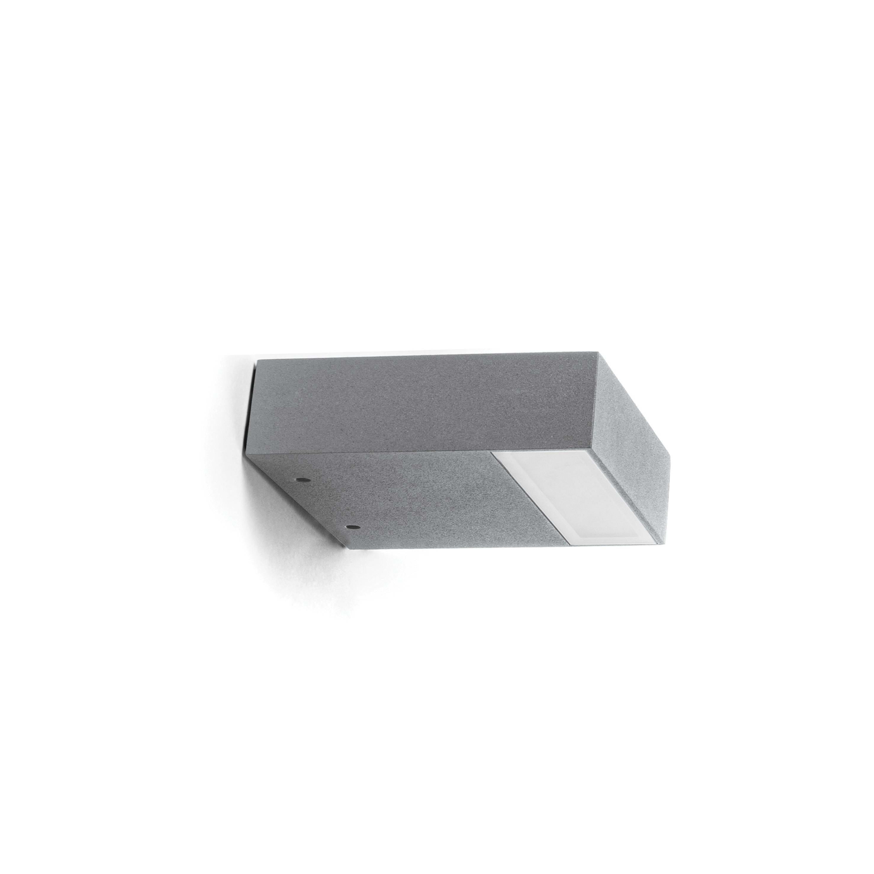 NOBILE ITALIA - NOBLV12/2A/3K/G APPLIQUE BIEM 2X6.5W 3K IP65 GR DRIV. TR