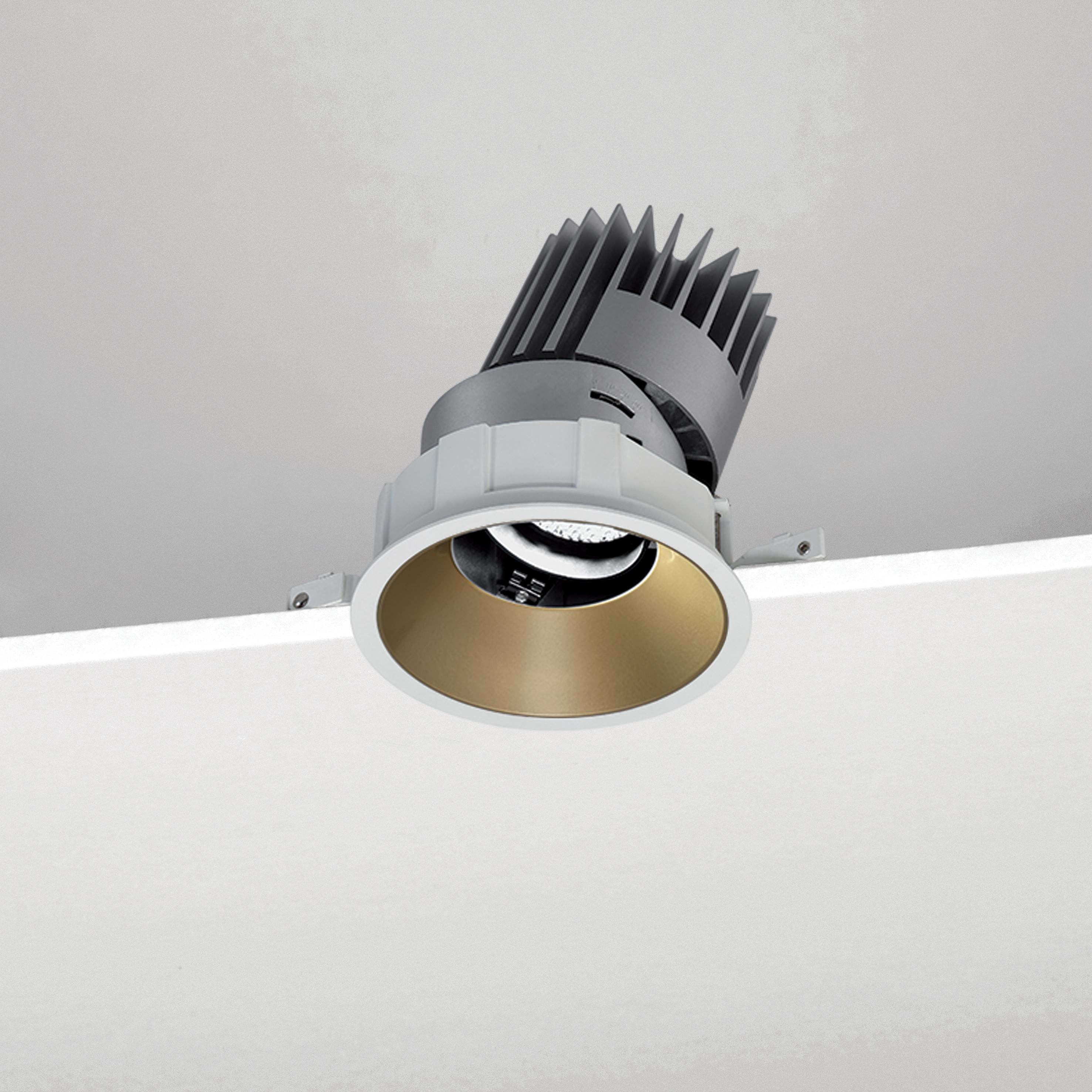 NOBILE ITALIA - NOBM1RA/CF/3K13/G6 INC.ORIEN. TONDO/C D100 13W 3K GD ON-OFF