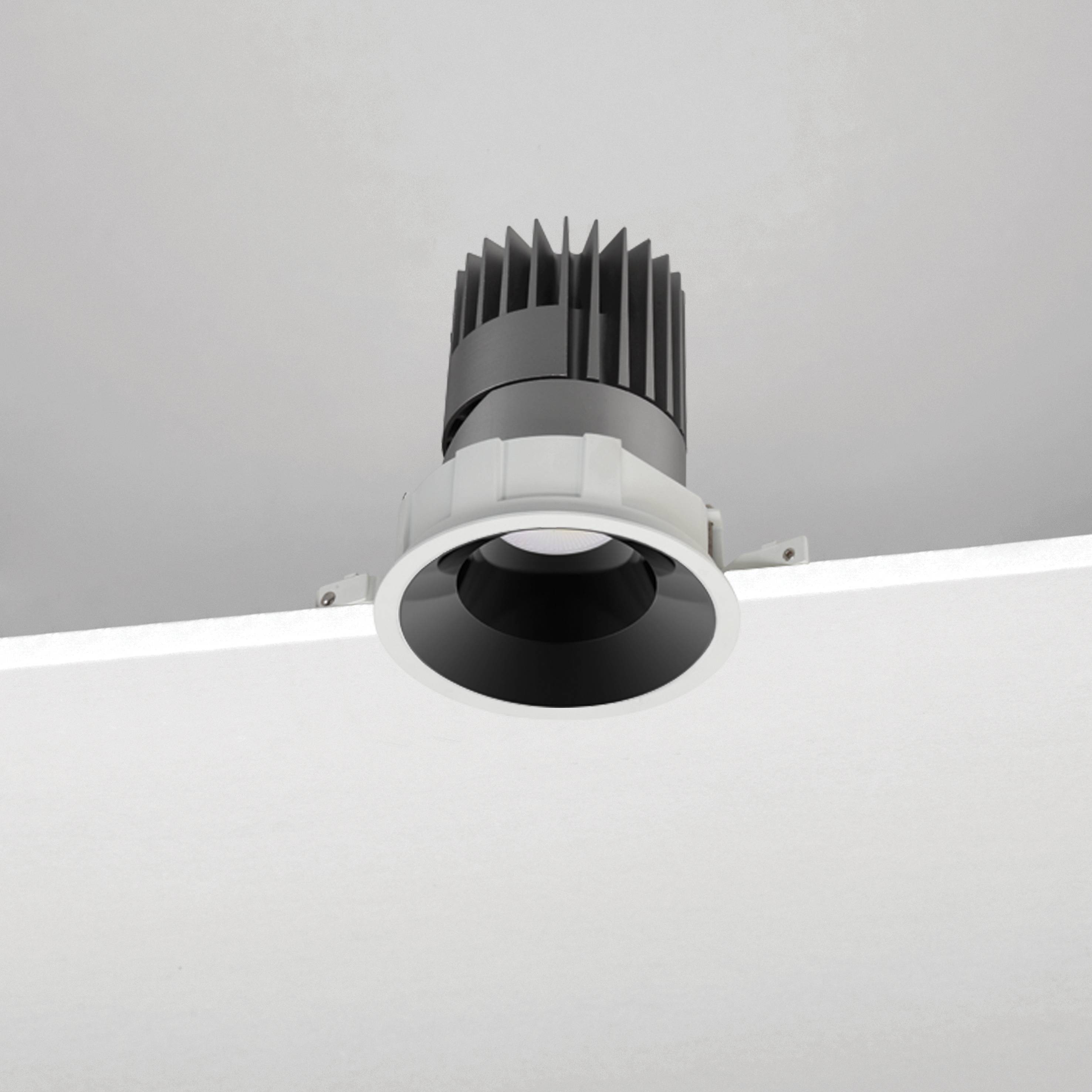 NOBILE ITALIA - NOBM1RF/CF/3K13/B6 INC. FISSO TONDO/C D100 13W 3K NE ON-OFF