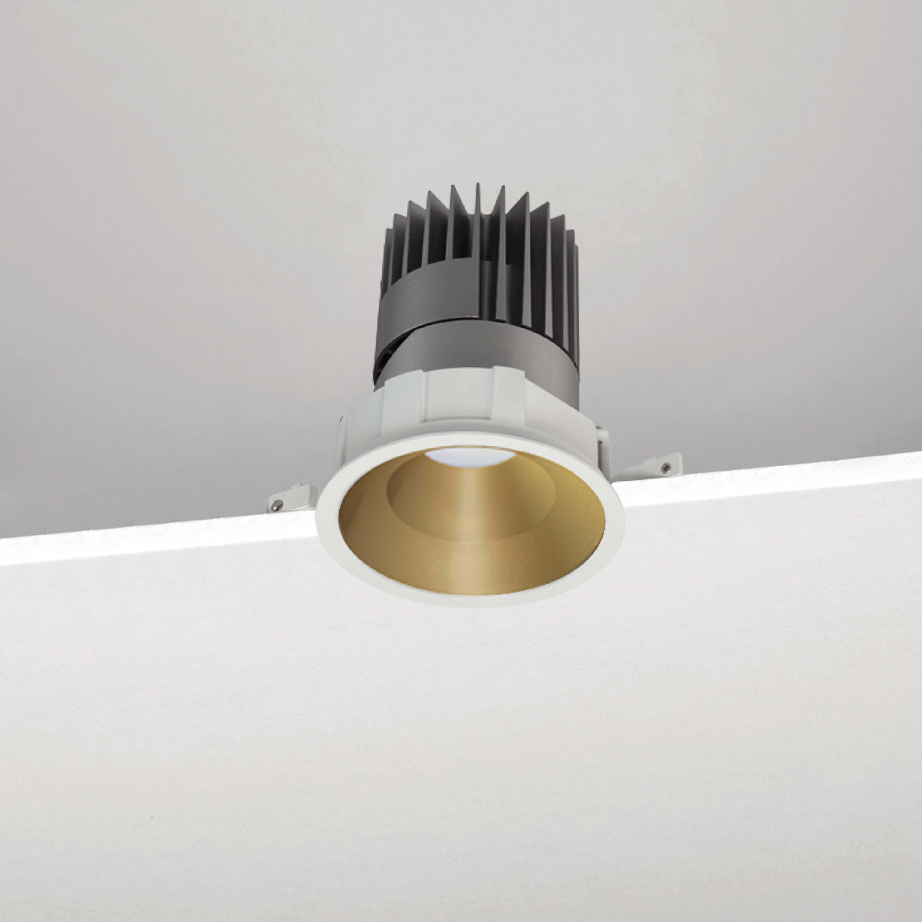 NOBILE ITALIA - NOBM1RF/CF/3K13/G1 INC.FISSO TONDO/C D100 13W 3K GD ON-OFF