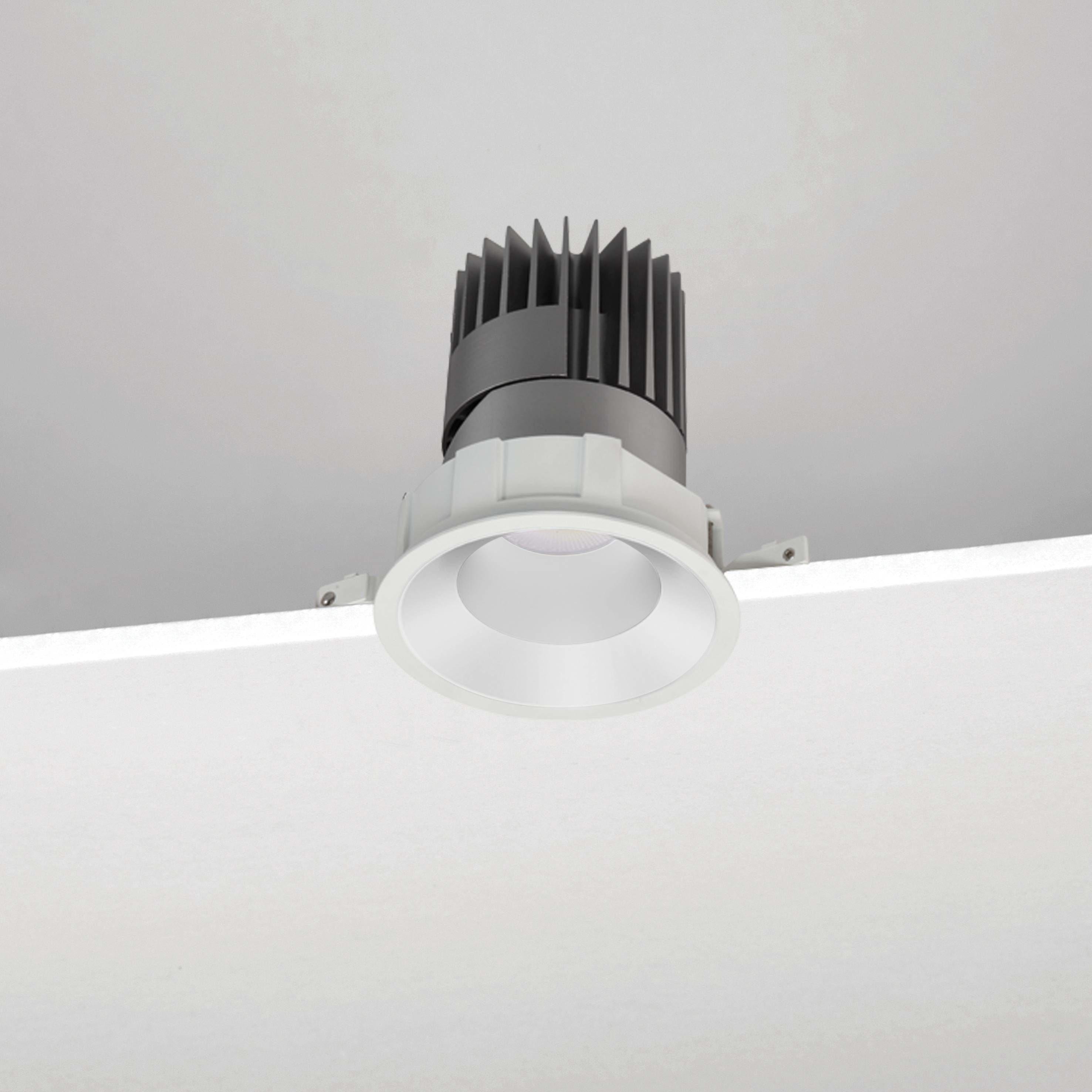 NOBILE ITALIA - NOBM1RF/CM/4K13/W6 INC. FISSO TONDO/C D100 13W 4K BI ON-OFF