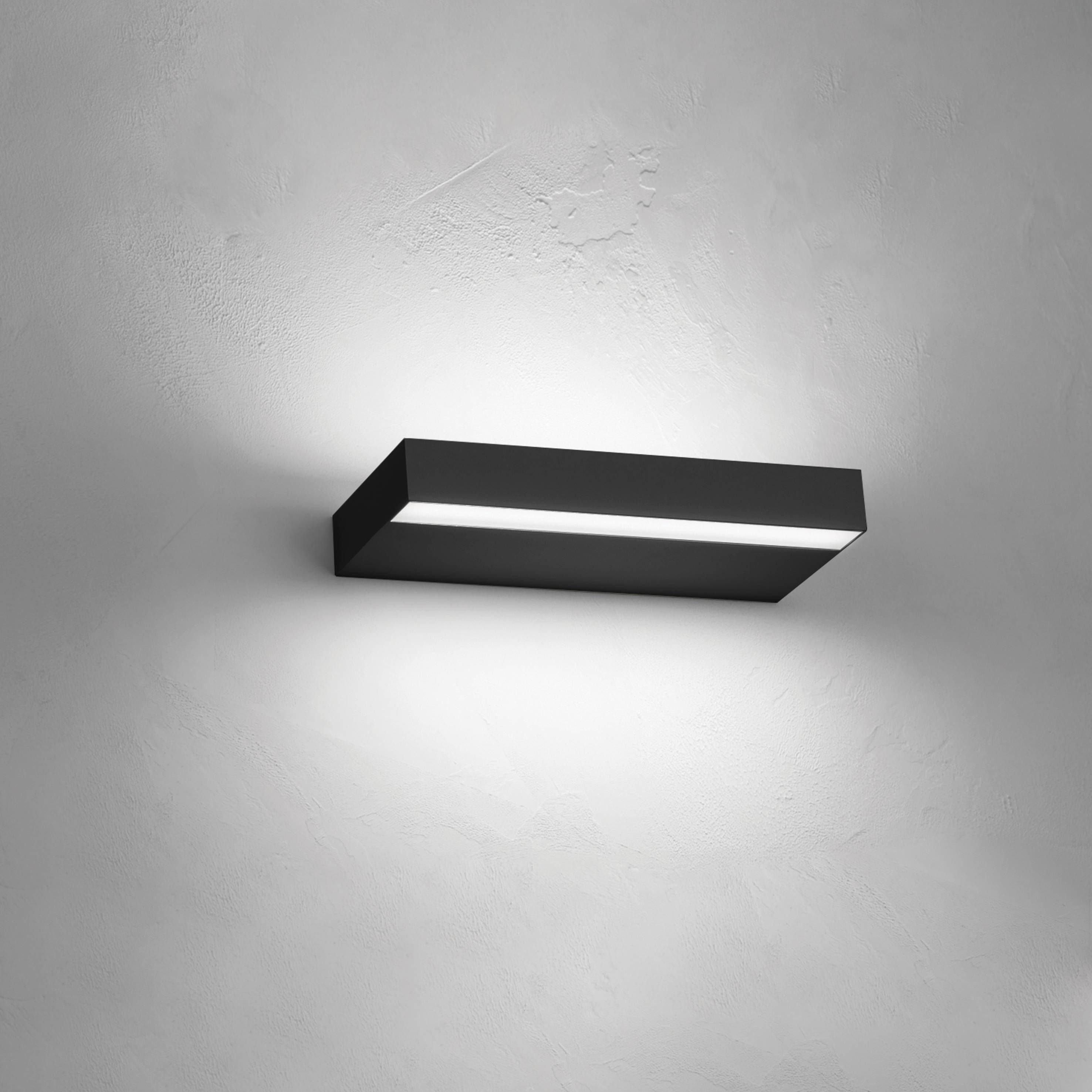 NOBILE ITALIA - NOBPK30/2A/3K/B APPLIQUE BIEM 2X16W 3K NERO ON-OFF