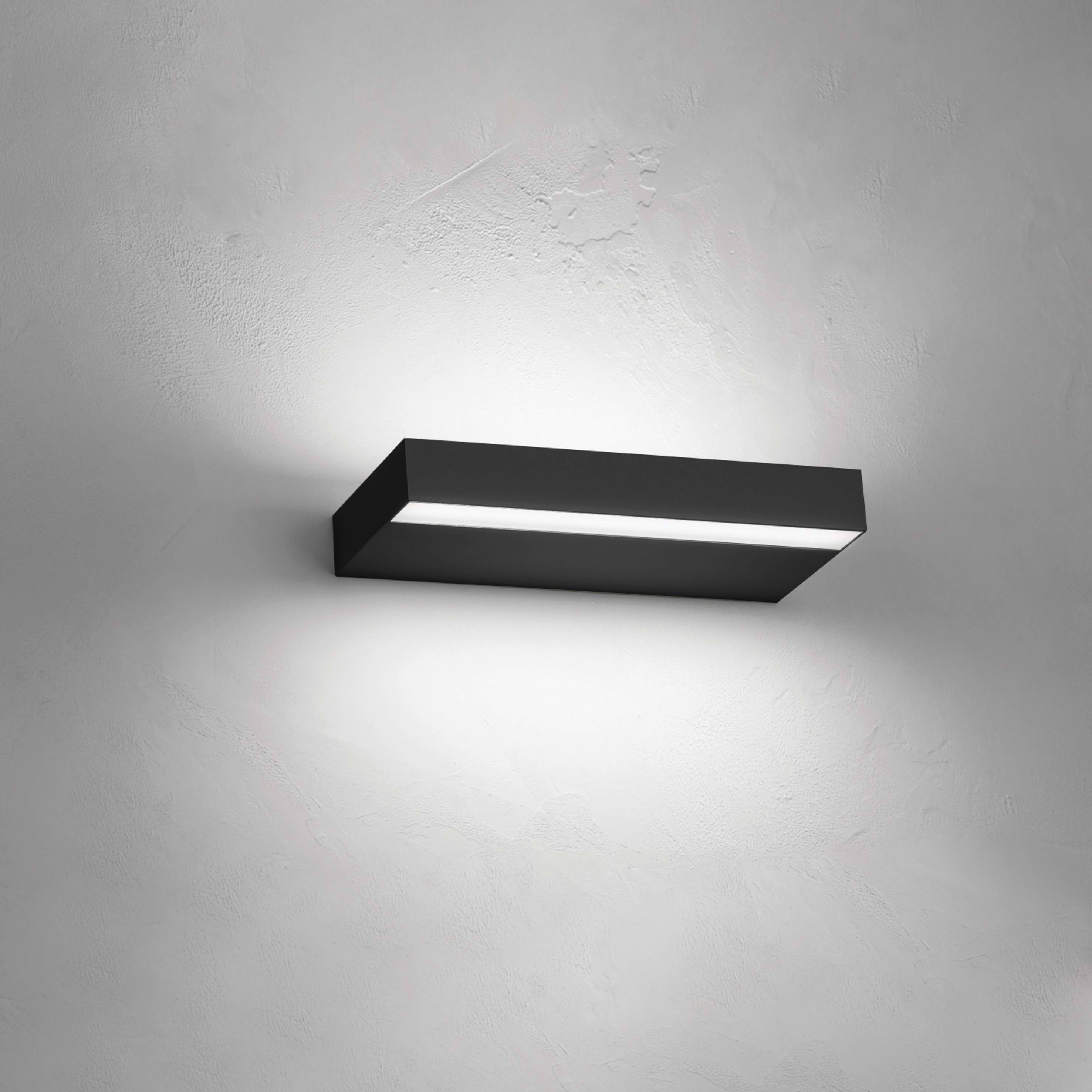 NOBILE ITALIA - NOBPK30/2A/3K/B APPLIQUE BIEM 2X16W 3K NERO ON-OFF
