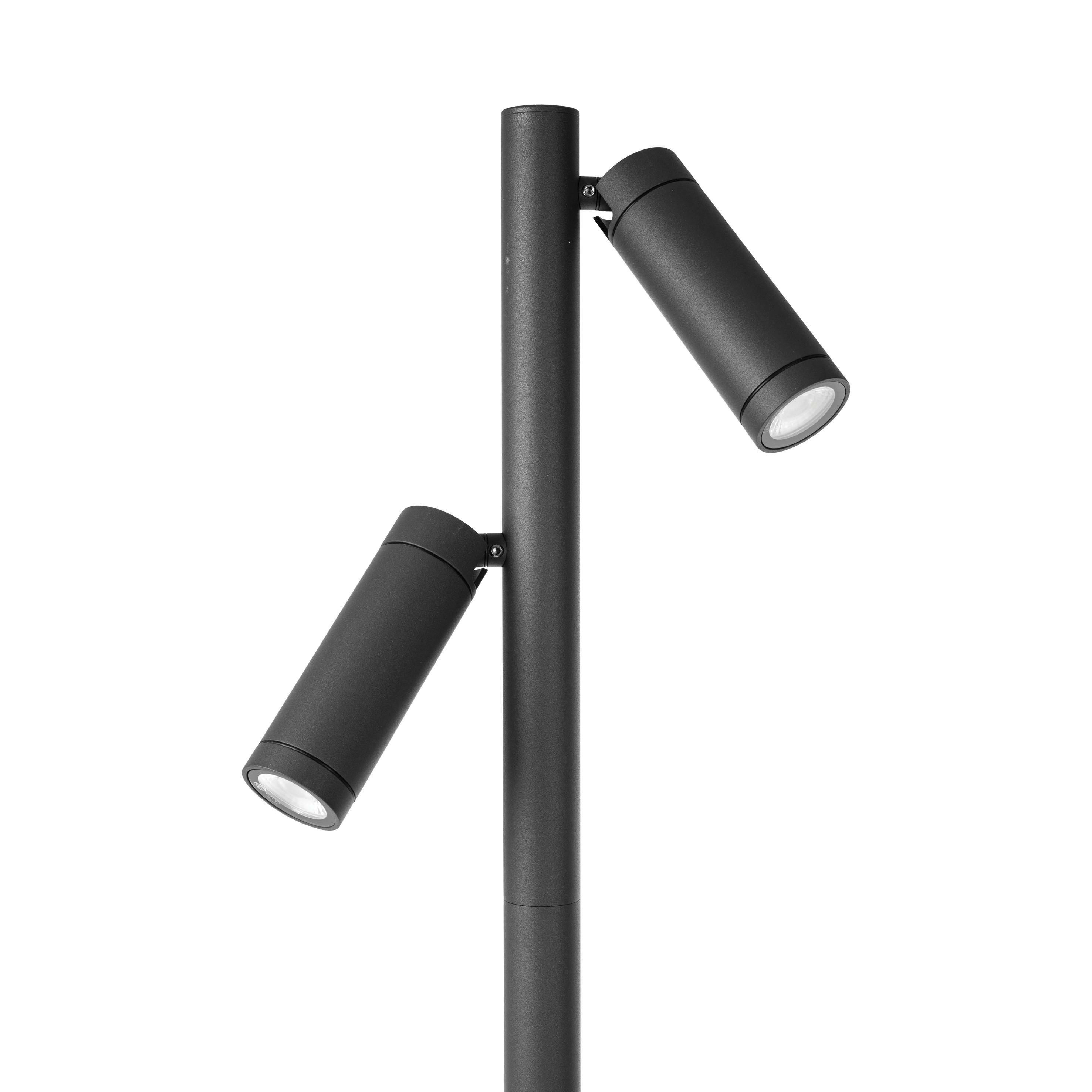 NOBILE ITALIA - NOBPT090/02/M/3K/A BOLLARD 2 SPOT H90 2X5W 3K 30 IP65 240V