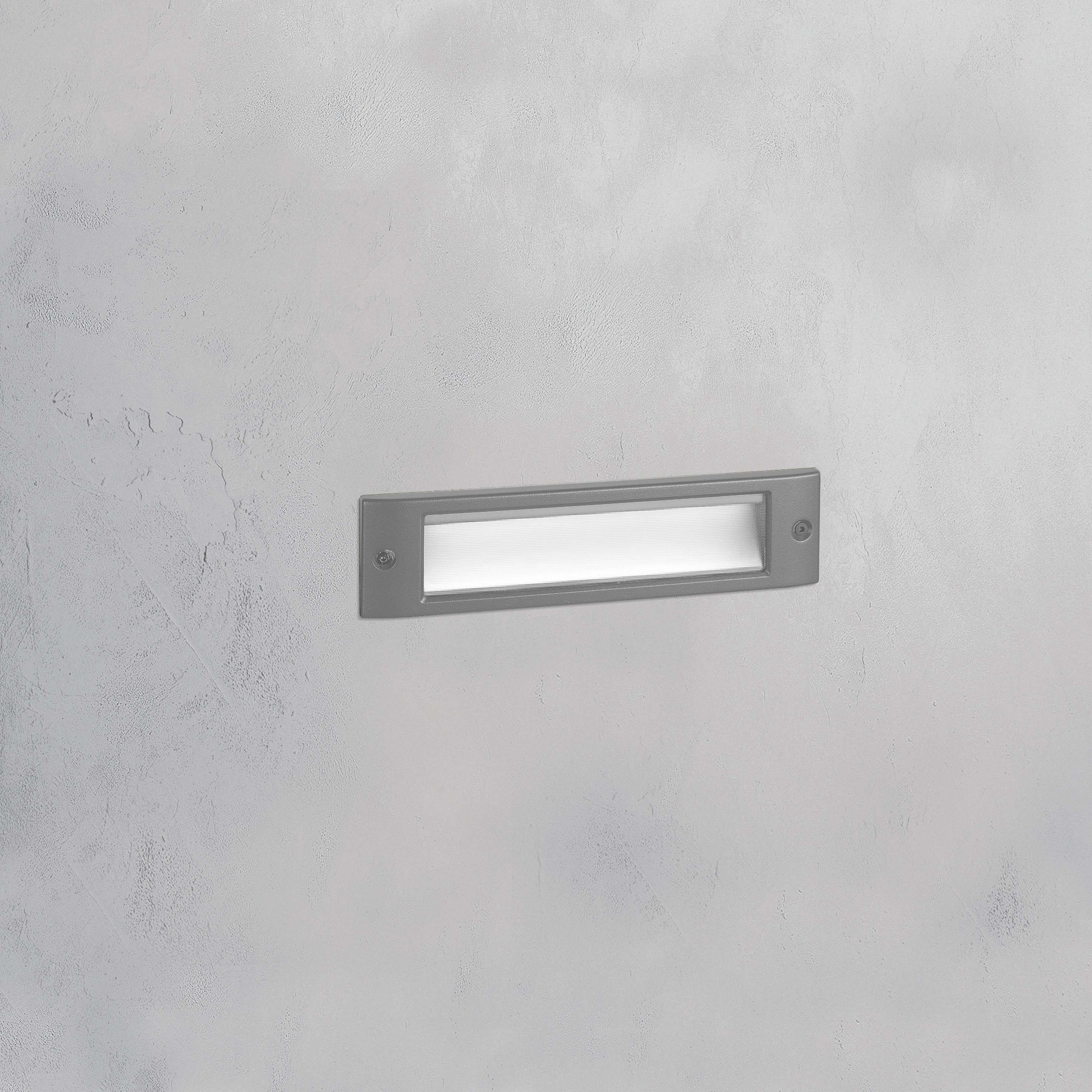 NOBILE ITALIA - NOBSL12/3K/G INCASSO A PARETE 12,5W 3K IP65 230V GR