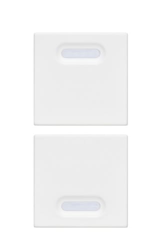 URMET SPA - UTD10373.B COPPIA COPRITASTO 1M BIANCO