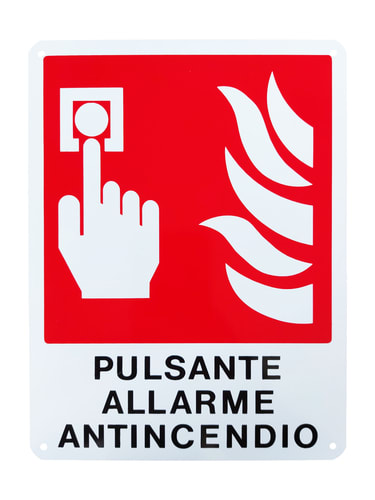 URMET SPA - UTD1043/142 CARTELLO SEGNALAZIONE PULSANTE