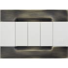 URMET SPA - UTD10903.B.84 PLACCA MET OTTONE SPAZZ. 3M