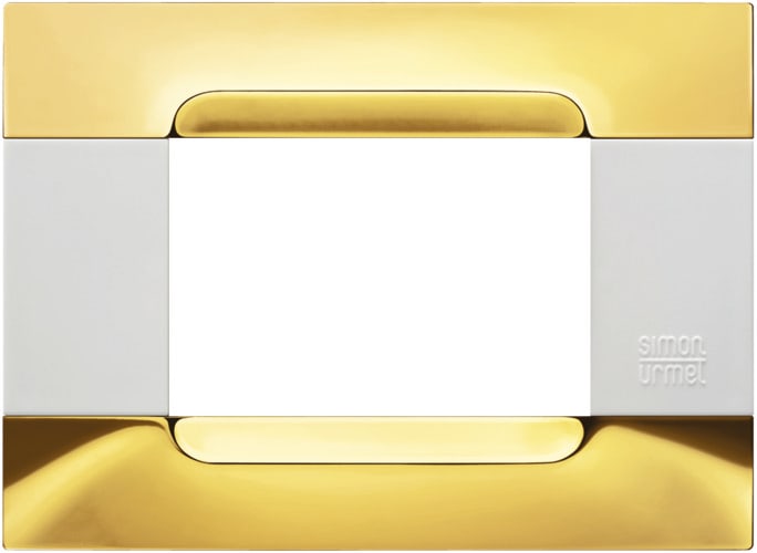 URMET SPA - UTD10903.B.96 PLACCA MET ORO LUCIDO 3M