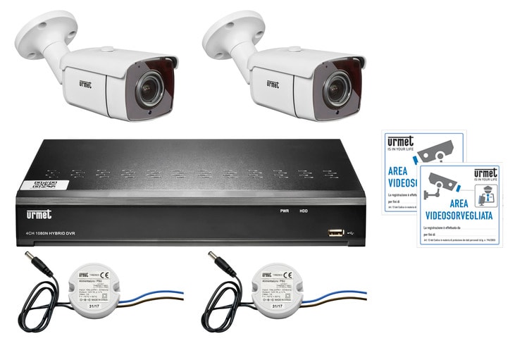 URMET SPA - UTD1097/818 KIT AHD 5M 8CH