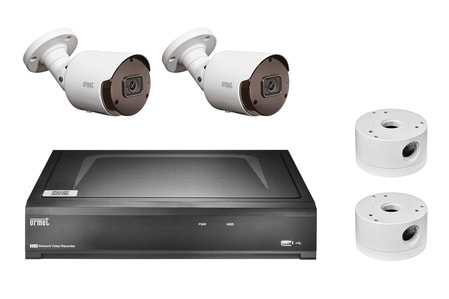 URMET SPA - UTD1098/854 KIT IP 5M CON NVR 4CH 4K POE