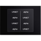 URMET SPA - UTD1168/51 MODULO REP NOMI ALPHA NERO
