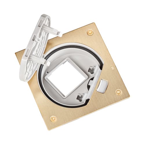 URMET SPA - UTD12066/E23.OT PORTAMEC.VUOTO PER K45 OTTONE