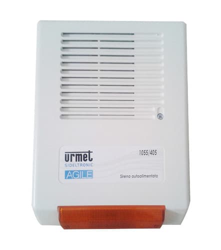 URMET SPA - UTD201055/405 RIC.SIRENA EXT.C/LAMP.BAT.7.2V