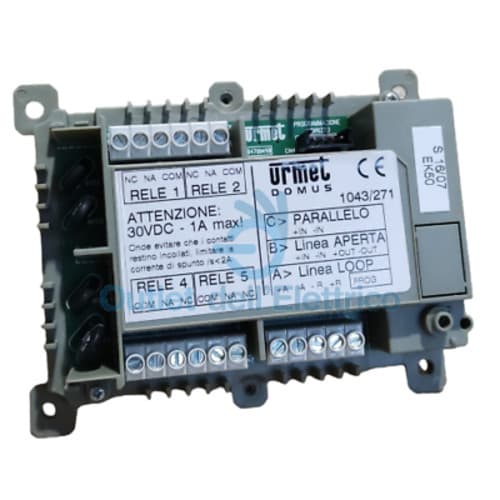 URMET SPA - UTD201043/271 RICAMBIO MOD.DI ATTUAZ.A 4 USC