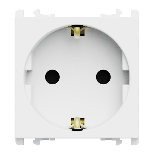 URMET SPA - UTD27320/2.B PRES.SCHUKO 2P+T 16A 2M B