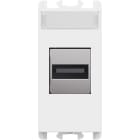 URMET SPA - UTD27451.B PRESA USB 1M BIANCA
