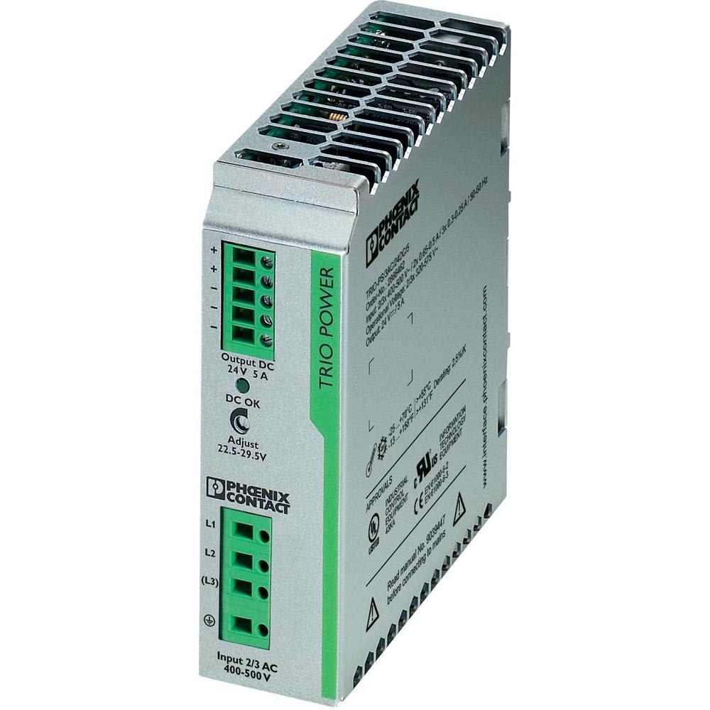 PHOENIX CONTACT - PHC2866462 TRIO-PS/3AC/24DC/ 5 ALIMENTATORE