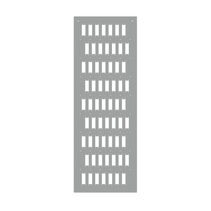 DKC-RAMBLOCK - RMBRZPCDE2060 Pannello porta connettori per armadi CQE, dimensioni 2000 x 600 mm (AxL)