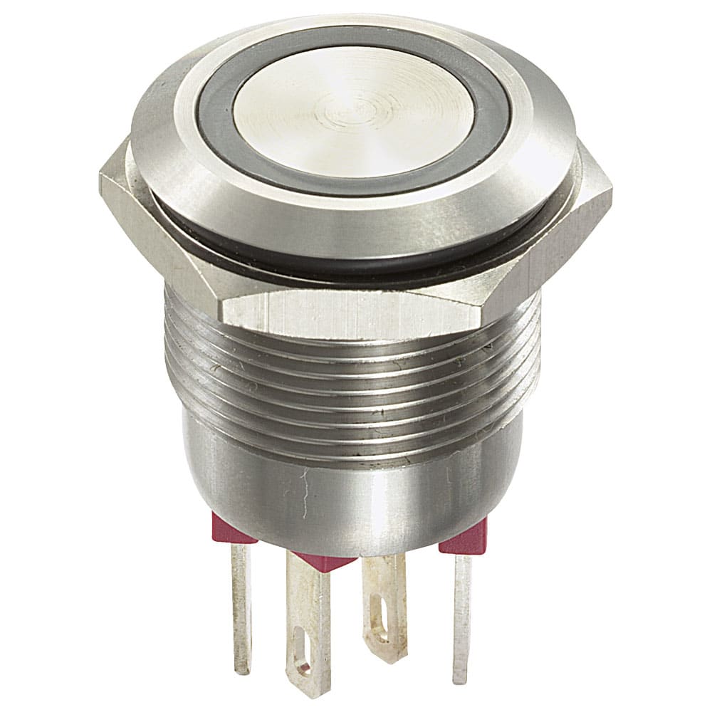 OMEGA FUSIBILI SPA - OMFMP0002.S.BL.12 PULS.ANTIV.LUMIN. BLU 12V