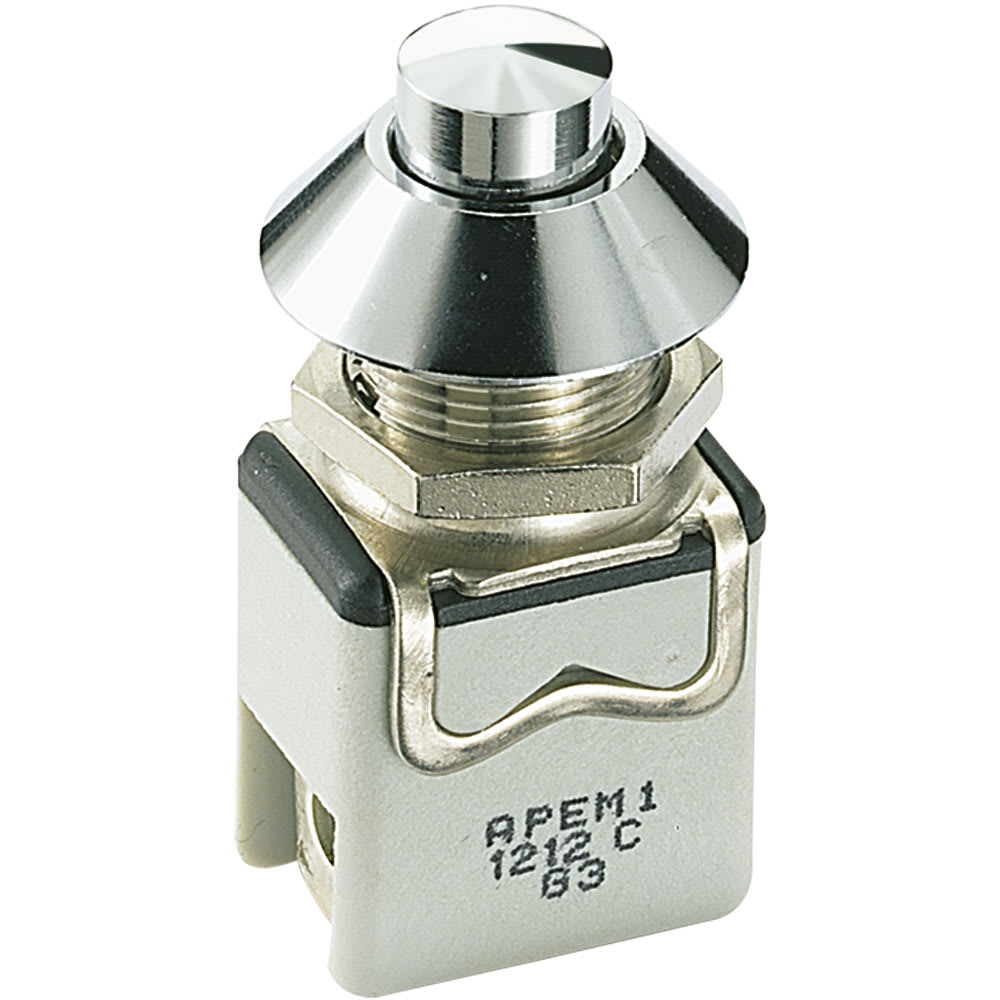 OMEGA FUSIBILI SPA - OMFIL1213MRC PULS.UNIP.BOTTONE NICHEL