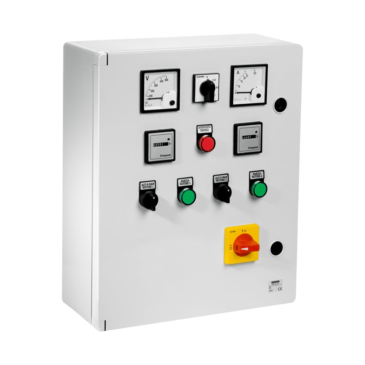 FOURGROUP - FOU009.56 MOD. QAR2T-E/5.5 - QUADRO ELETTROMECC. P