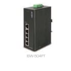 QUBIX SPA - QBX2032161 ISW-504PT IP30 IND.SW 5P (4 POE) FE