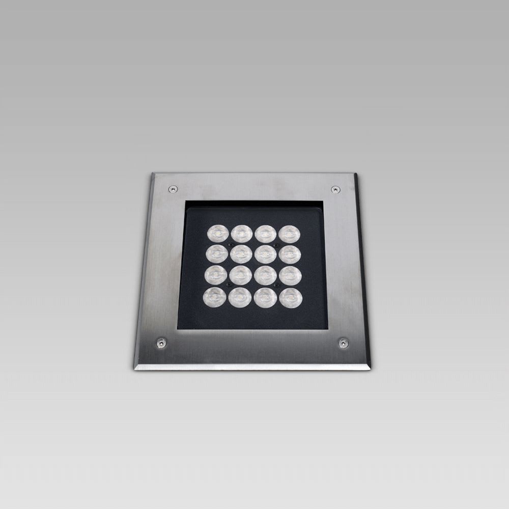 ARCLUCE SPA - ACL0765050A-830-30 QUAD200 37W WW C/INOX ON/OFF