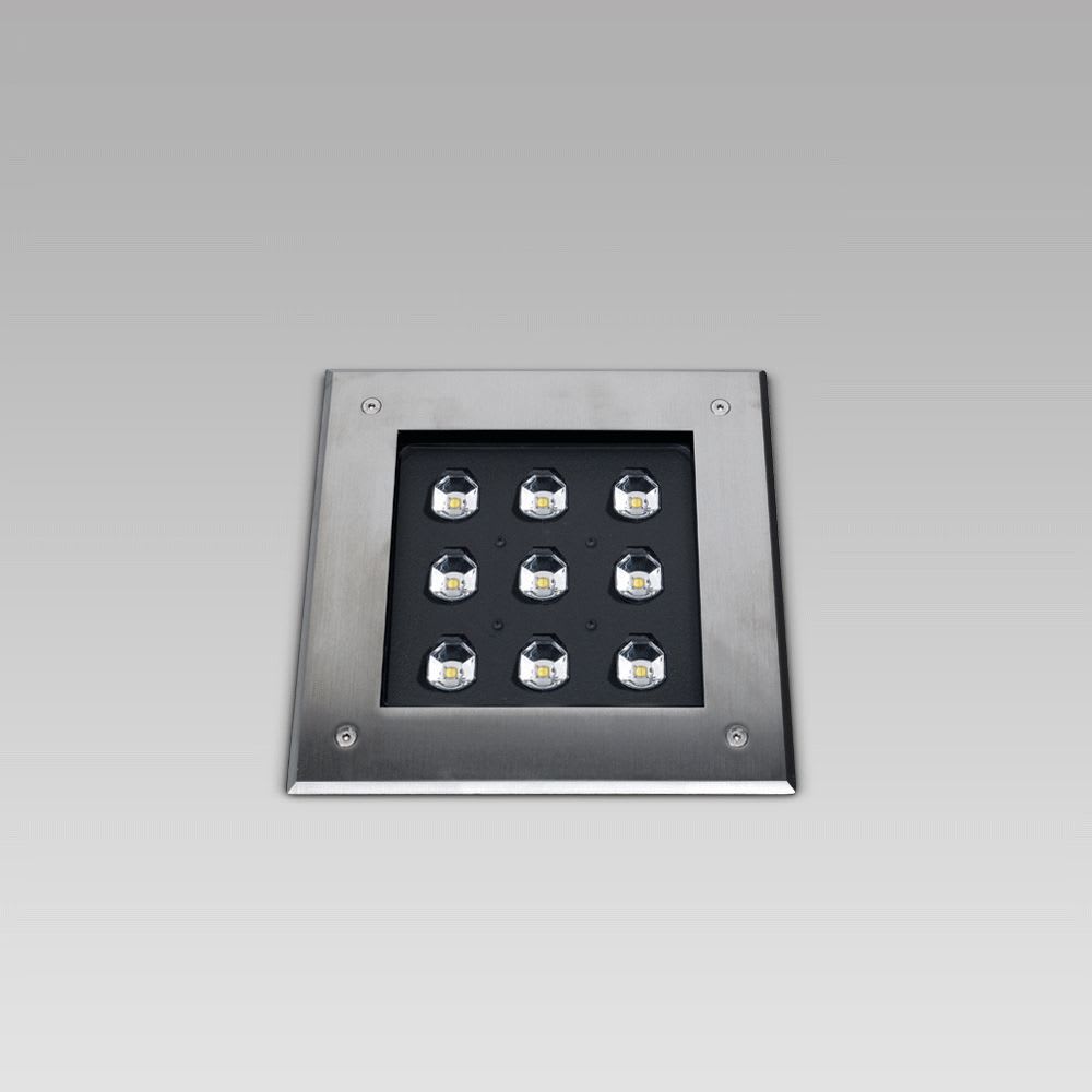 ARCLUCE SPA - ACL0765059F-30 QUAD200 40W RGBW WW INOX DMX