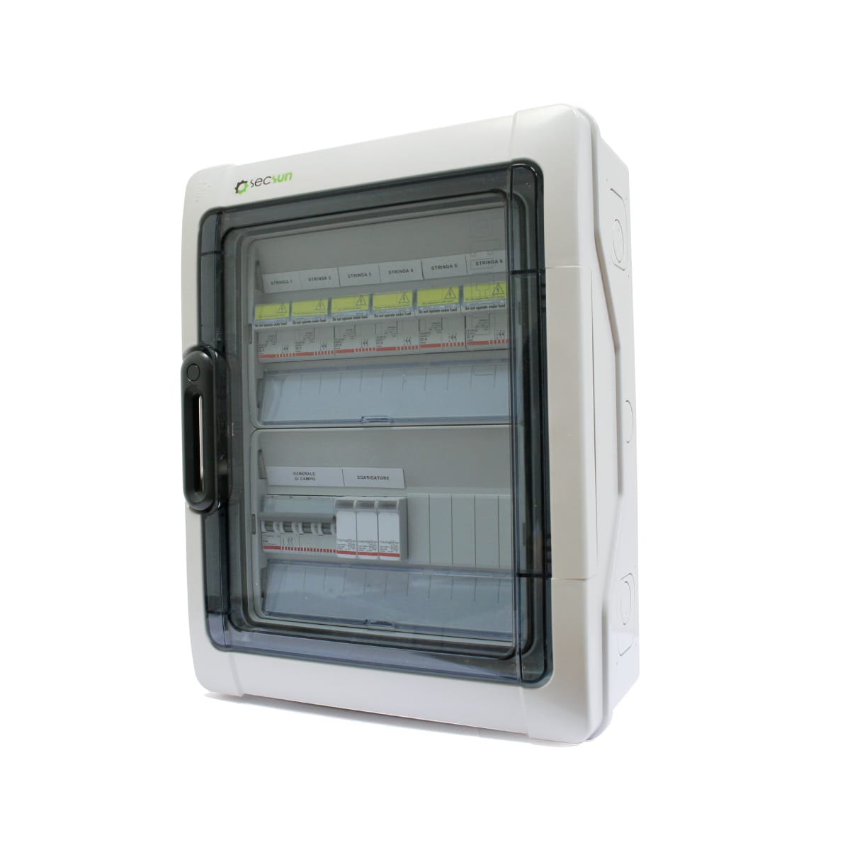 CONTACT ITALIA SRL - IICQCM1106 Quadro di Campo per 6 Stringhe Fotovoltaiche in Parallelo 1000 Vdc