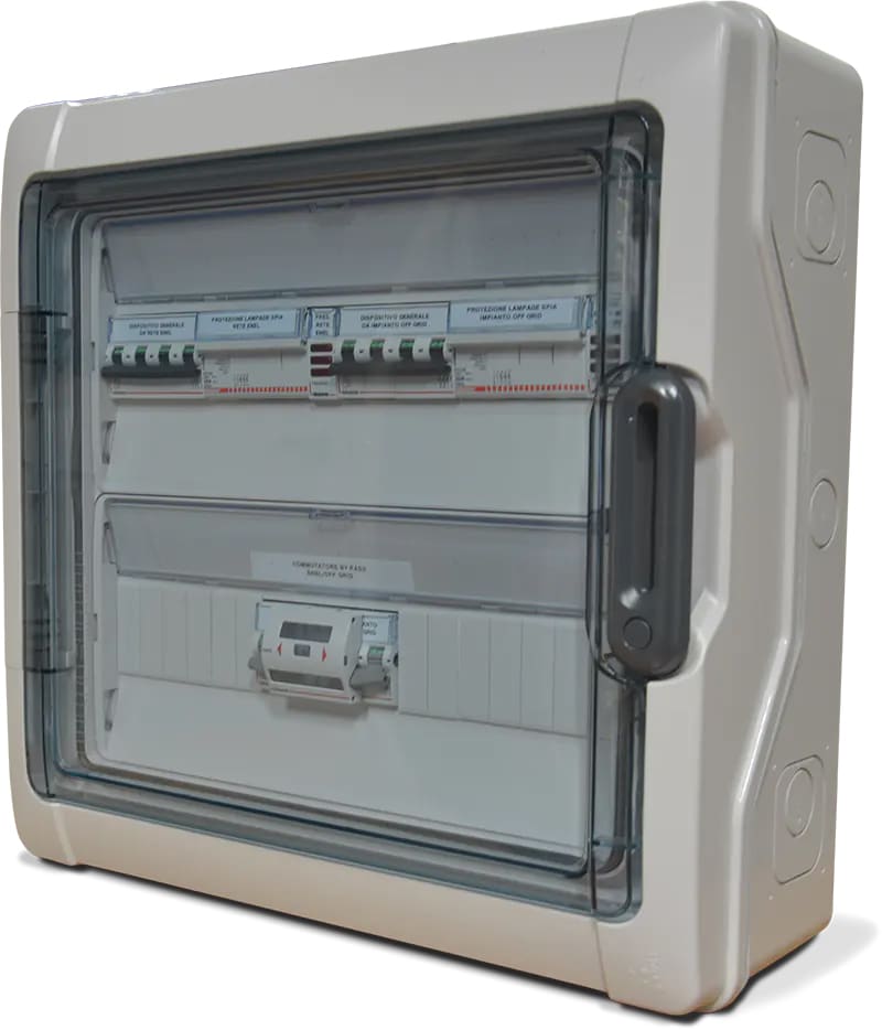 CONTACT ITALIA SRL - IICQOFFT12 Quadro Comm. Manuale Trifase