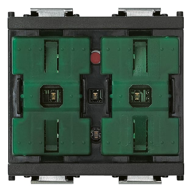 VIMAR SPA - VIWR16966 Due pulsanti basculanti + relè grigio