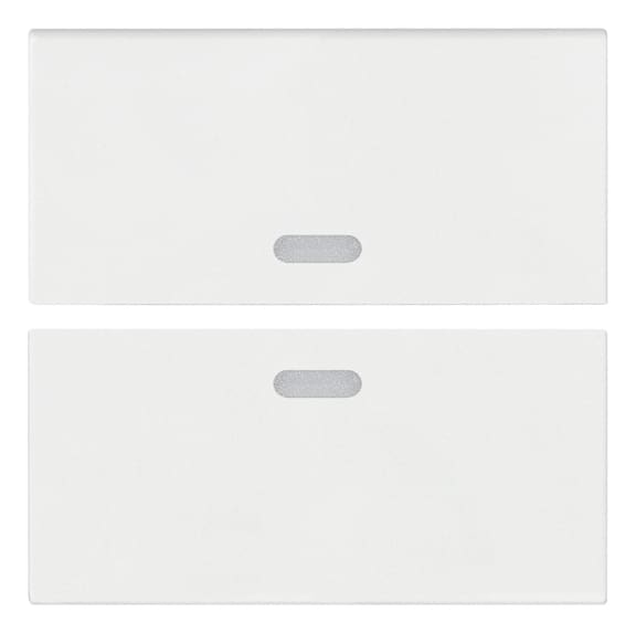 VIMAR SPA - VIWR19842.B Due mezzi tasti 2M neutri bianco