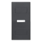VIMAR SPA - VIWR20531.S0 Tasto 1M pers. pulsanti bascul. grigio