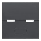 VIMAR SPA - VIWR20532.0 Tasto 2M pers. pulsanti semplici grigio