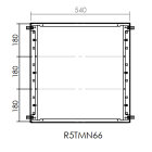DKC-RAMBLOCK - RMBR5TMN66 TELAIO MODULARE?? 600X600