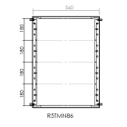 DKC-RAMBLOCK - RMBR5TMN86 TELAIO MODULARE?? 800X600