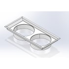 DKC-RAMKLIMA - KLMRAKLMCNV04 Convogliatore tetto per condotto aria, 1000-2000W, colore RAL 7035