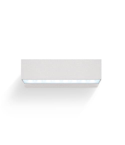 BOBOLI IN LUCE SRL - BBXRCA25AWBN RECTA APPLIQUE BIEM.BIANC.25W ASI.DIF.40