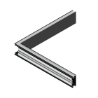 NOVALUX SRL - NOX111417.02 RECTA: ANG.I 2X23W 3K 615X615 DA/PU NE