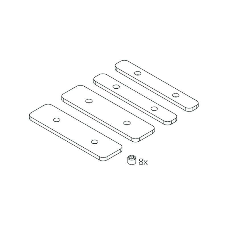 NOVALUX SPA - NOX111429.99 RECTA: KIT GIUNZIONE STRIP