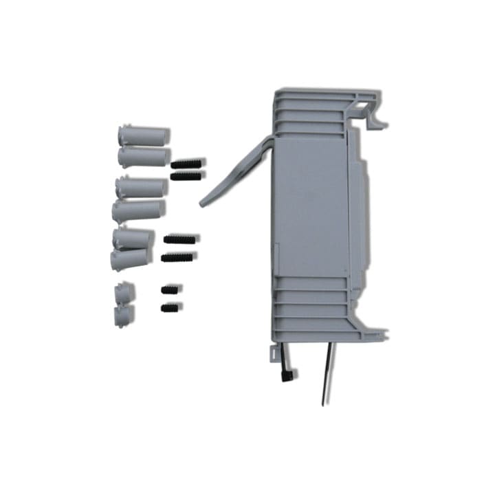 CONCHIGLIA - CON052511938 Serie RESET - Morsettiera + portello a filo palo diametro 118-168 mm, 2 poli, 1 fusibile