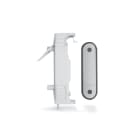 CONCHIGLIA - CON052502226 Serie RESET - Morsettiera + portello a filo palo diametro 106-116 mm, 4 poli, 2 fusibili