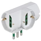 VIMAR SPA - VIWRI.00315.B ADATTATORE SFALS. VERT. S17+3UNIV.BIANCO
