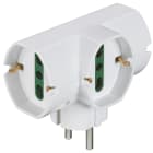 VIMAR SPA - VIWRI.00316.B ADATTATORE VERTICALE S31+3 UNIV. BIANCO