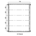 DKC-RAMBLOCK - RMBRITMN1081 TELAIO MODULARE 1000X800 AISI 304
